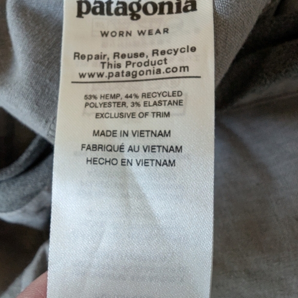 Patagonia Gray Jogger Pants sz M - Picture 8 of 8